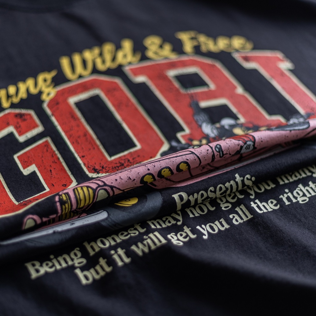 Áo Thun Oldskull Gori - Form Boxy - GR666