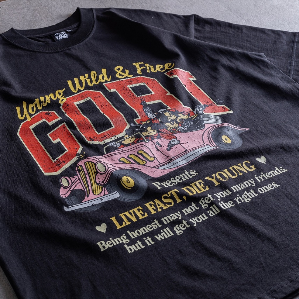 Áo Thun Oldskull Gori - Form Boxy - GR666