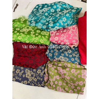 Vải gấm thái may áo dài