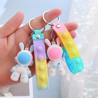 🍀Móc khóa thỏ phi hành gia xinh xắn 🍀Clovershop68🍀