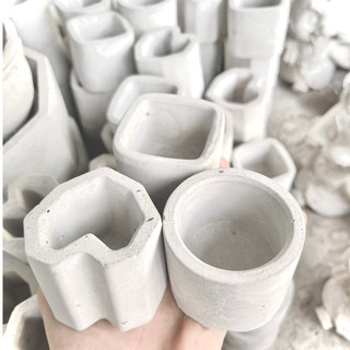 Cốc nến / Chậu ươm sen đá, xương rồng
