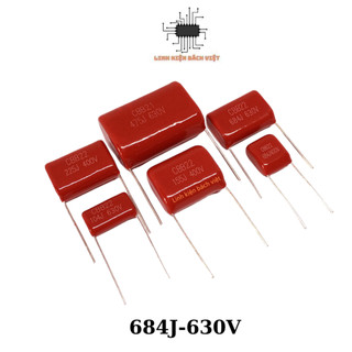 Tụ kẹo CBB22 630V 684J 680nF 0.68uF 15mm chất lượng tốt