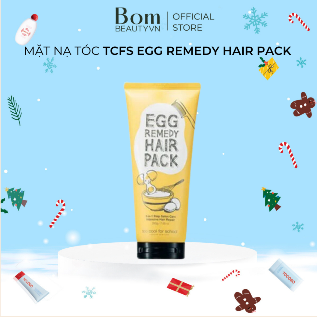 Mặt Nạ Tóc TCFS Egg Remedy Hair Pack 200g(11/2024)