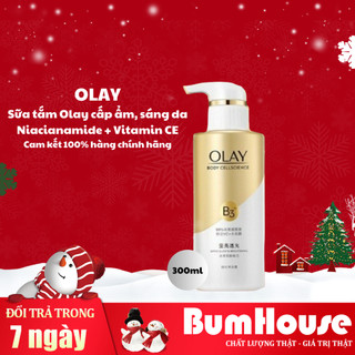Sữa tắm olay b3+ siêu dưỡng trắng da, cấp ẩm và đàn hồi cho da - 300ml