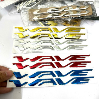  Tem chữ wave nổi 3d dán trang trí xe wave chất liệu abs cao cấp bảo hành 1 năm chống nước giá 1 cặp mẫu mới năm 2024 