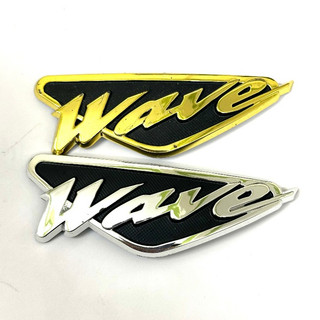 Tem logo dán mặt nạ Wave nổi, Chữ Wave nổi, logo Wave nổi dán mặt nạ Wave nhỏ, Wave thái.có đủ màu