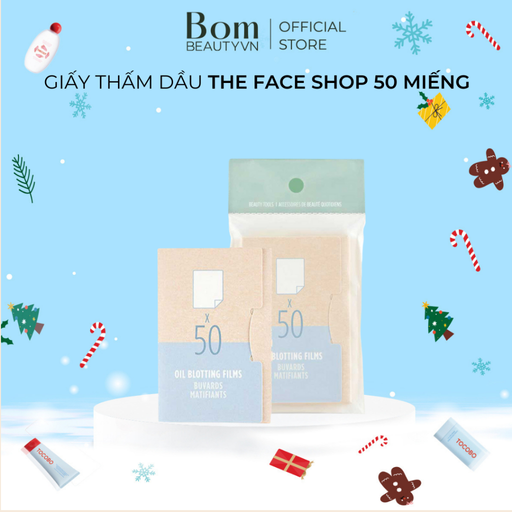 Giấy Thấm Dầu The Face Shop 50 Miếng