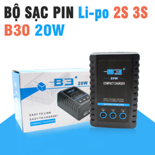 Bộ Sạc Nhanh B3 20W Dùng Cho Pin 2S 7.4V và 3S 11.1V XH-3P/4P Cao Cấp