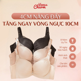 Áo lót có gọng đệm dày 4cm nâng đẩy tạo khe Venus Charm 5026