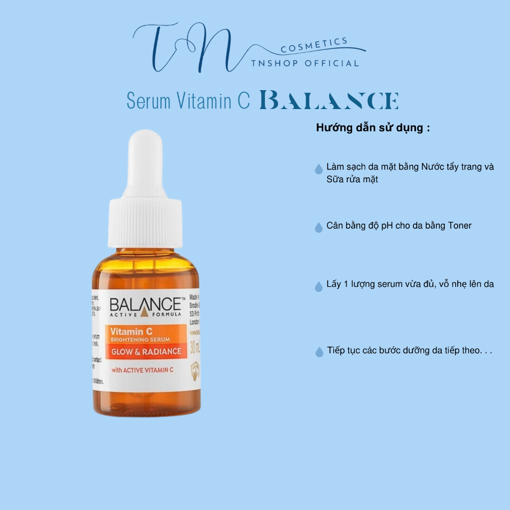Tinh Chất Làm Sáng Da Vitamin C Balance Active Formula Brightening Serum 30ml