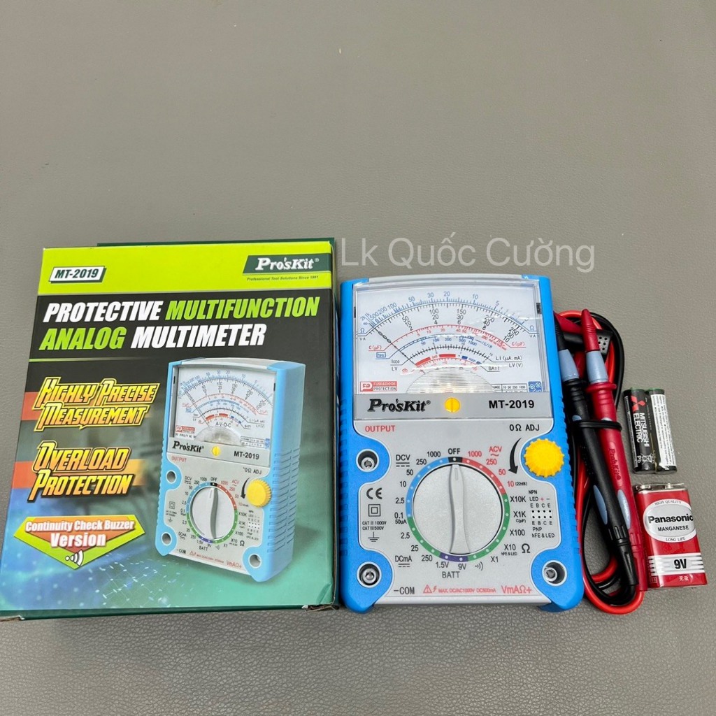 Đồng hồ đo Pro'skit MT-2019 / Đồng hồ kim