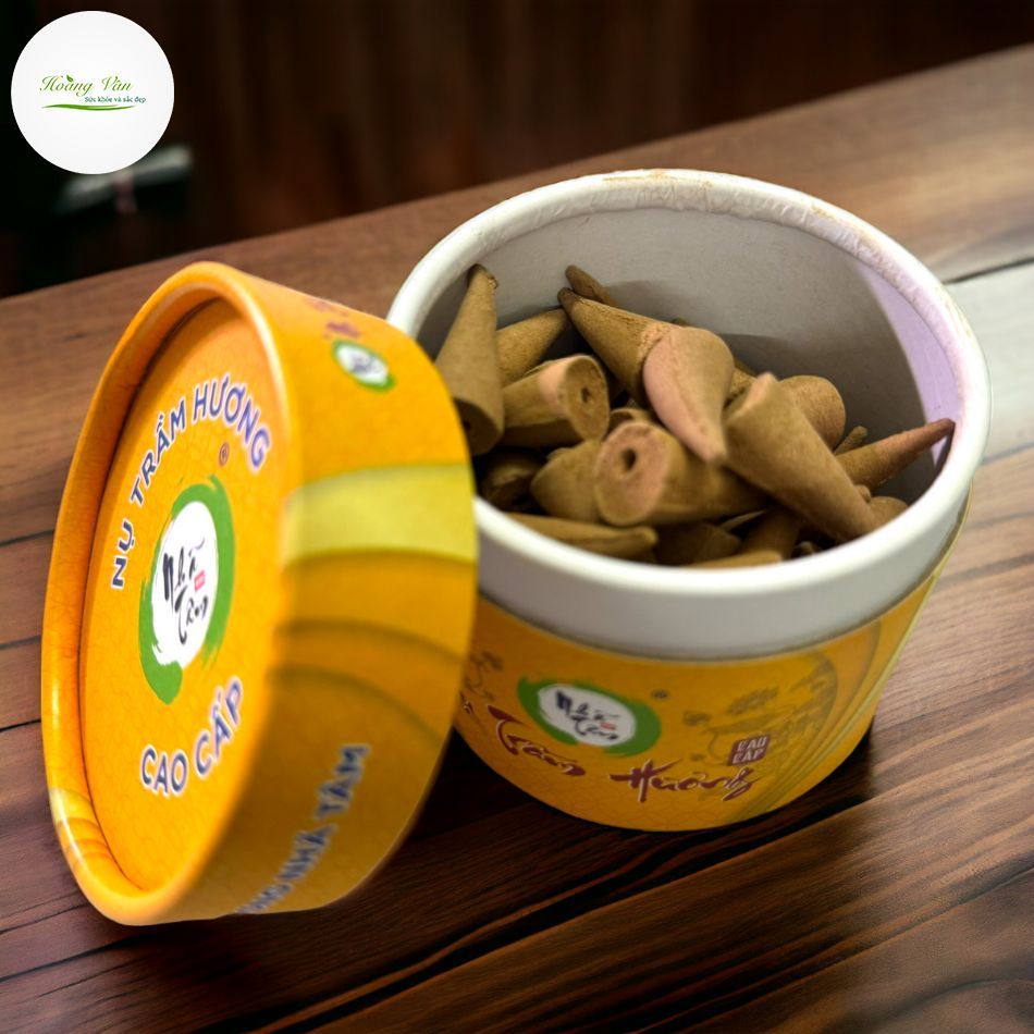 Nhang nụ Trầm Hương cao cấp Nhã Tâm - Hộp 50 gram