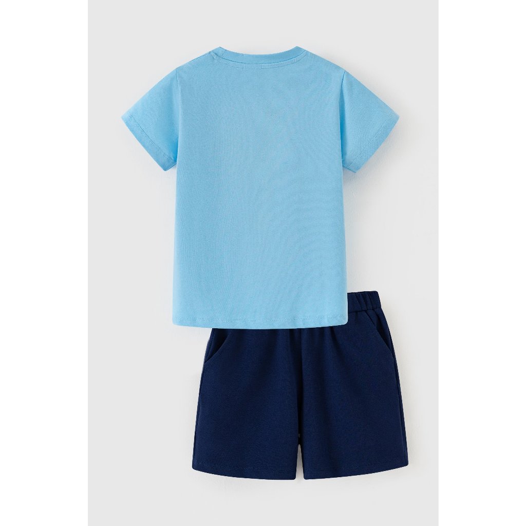 Bộ quần áo bé trai Spider Man và Marvel Rabity bộ thun siêu nhân anh hùng 5596