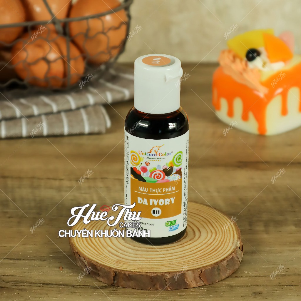 Màu thực phẩm Unicorn 60g  làm bánh rau câu, bánh kem, nấu xôi