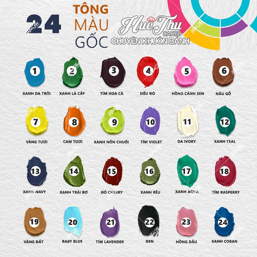 Màu thực phẩm Unicorn 60g  làm bánh rau câu, bánh kem, nấu xôi