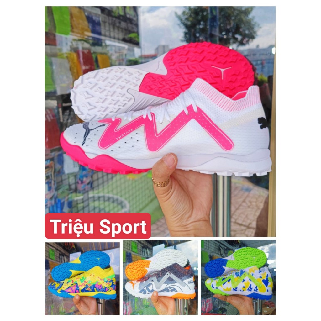 Giày Đá Bóng pu.ma future Ultimate Pursuit TF Khâu đế+tất+hộp