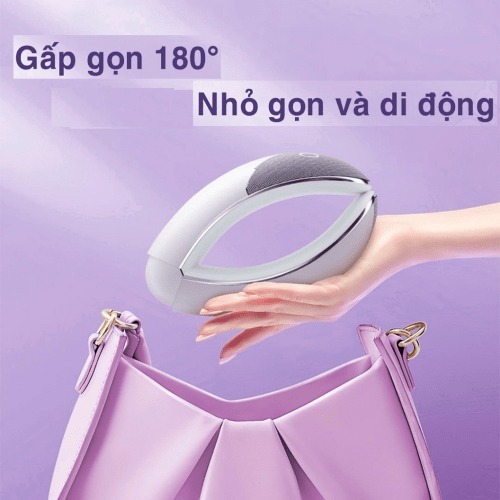 Máy massage mắt Jeeback XGEEK E10 xoa bóp thái dương với nhiệt nóng và nhạc thư giãn
