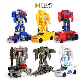 Ô tô biến hình robot mini siêu nhân transformer