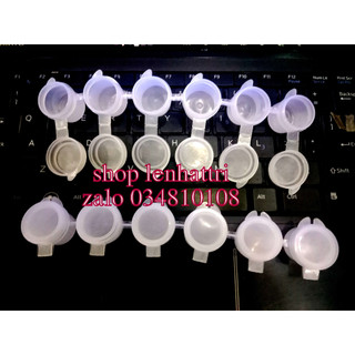 Hủ nhựa vĩ nhựa đựng màu 10 vĩ/12 hủ