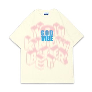 Áo thun Local Brand GOD VIBE Phong Cách Unisex Form Rộng Tay Lỡ GTK58