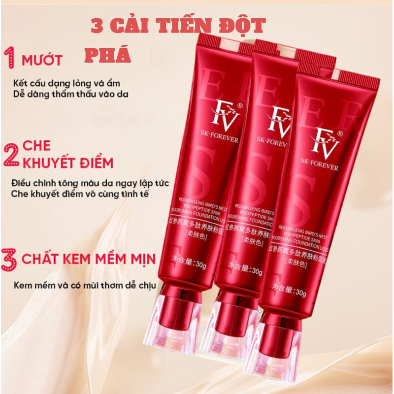 Kem nền che khuyết điểm FV Korean Cosmetic, Sk-forever