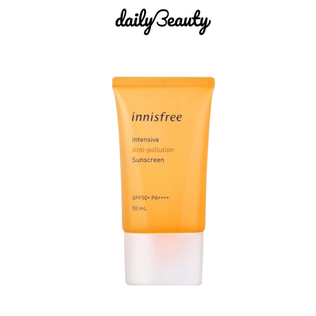 Kem Chống Nắng 3 Trong 1 Innisfree Intensive Sunscreen Anti Pollution [DATE 28.9.2024] 50ml Daily Beauty