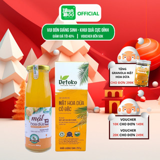 Mật hoa dừa Bamboo nguyên chất, ổn định đường huyết, tăng sức đề kháng