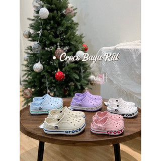 Dép sục Crocs trẻ em - Bayaband bảng màu mới - Tặng kèm 8 sticker