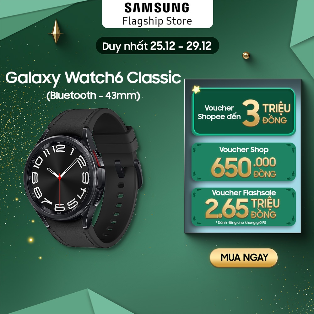 Đồng hồ Samsung Watch6 Classic 43mm BT