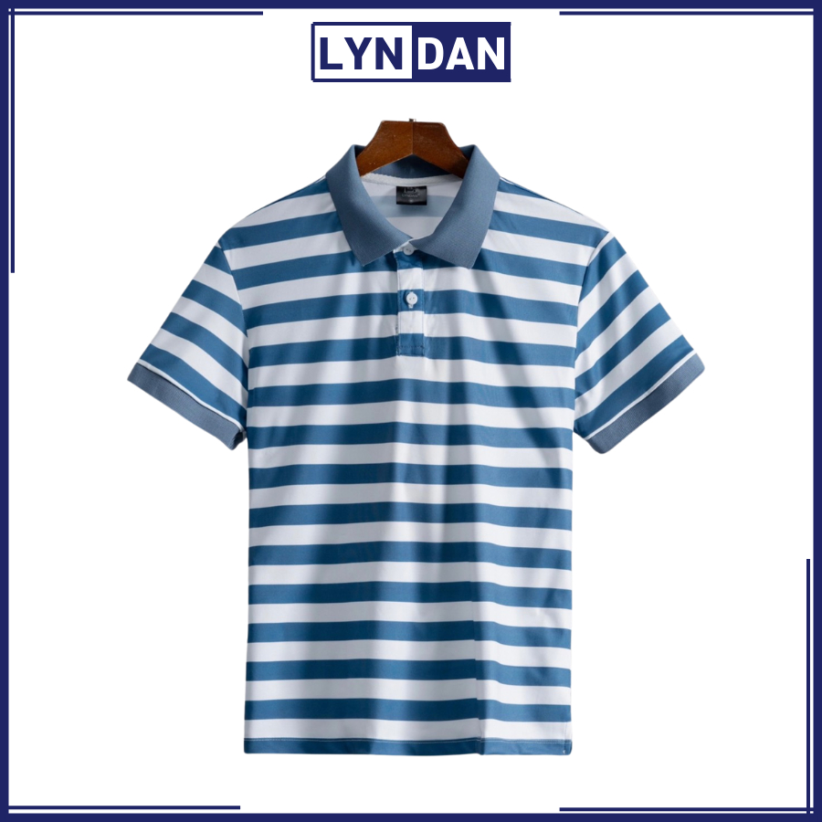 Áo thun nam, áo polo nam LYNDAN chất liệu thun gai cá sấu. áo kẻ  KIỂM TRA TRƯỚC KHI NHẬN. ƯNG MỚI NHẬN