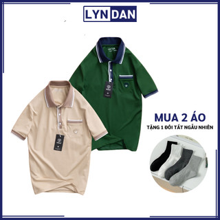 Áo polo LYNDAN cao cấp, áo thun nam gai cá xấu có túi cực đẹp siêu hot