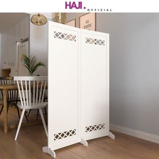 Bình phong ngăn chia phòng Vách ngăn spa kín đáo nhựa PVC thương hiệu HAJI - D465