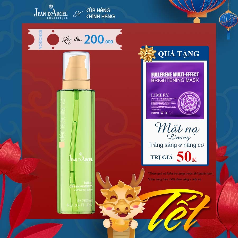 Dung dịch làm sạch sâu Jean D'Arcel_ Jean Darcel Exfoliating Tonic 250ml