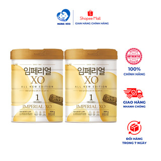 Combo 2 Sữa bột cho bé giúp phát triển toàn diện Imperial XO số 1 - Namyang - Hộp 800g