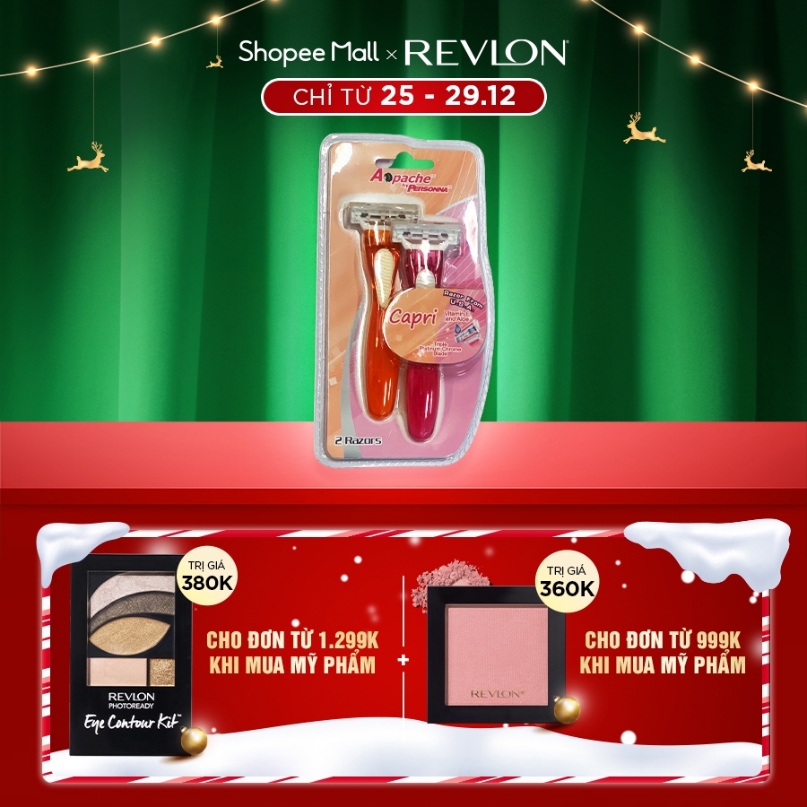 [Combo 2 Dao Cạo] - Revlon Apache Capri 2 Dành Cho Nữ