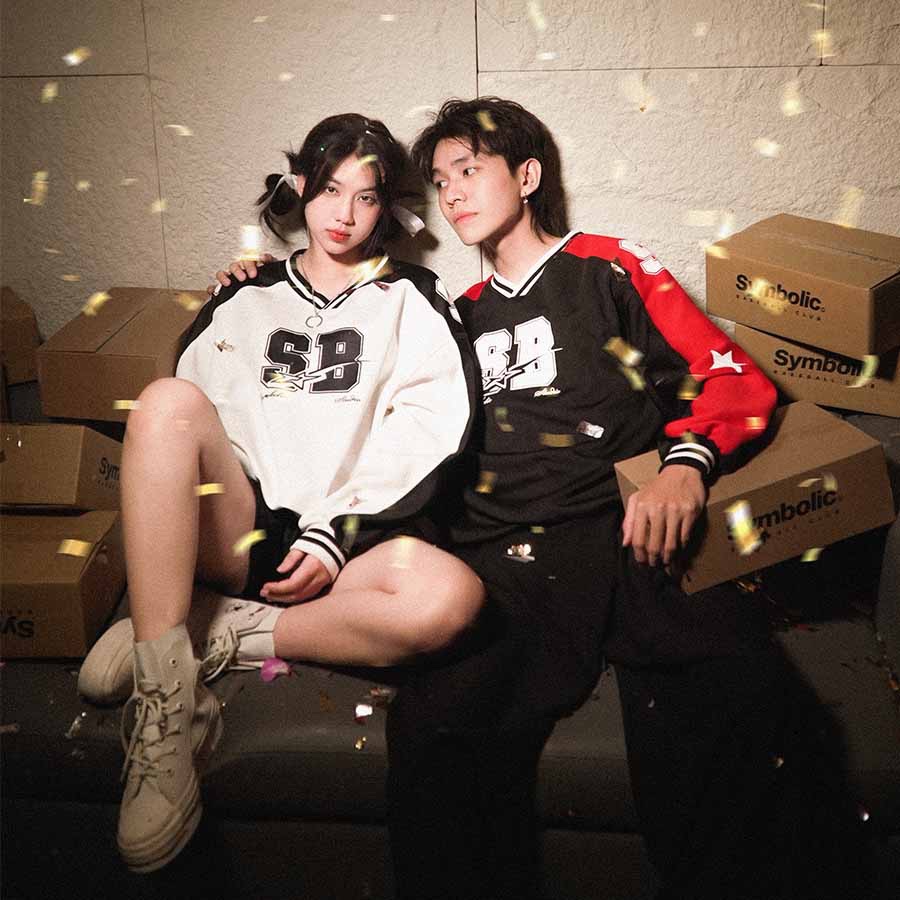 Áo Sweater Football Jersey Symbolic