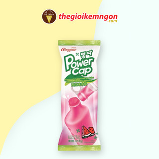 Kem ống dưa hấu Hàn Quốc Binggrae Powercap Watermelon Flavored Ice Tube (130ML)