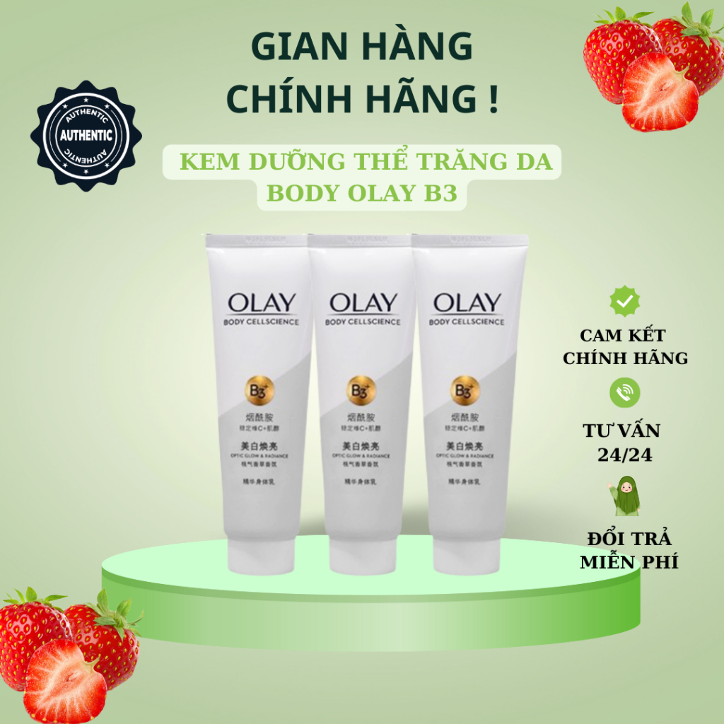 Sữa Dưỡng Thể OLAY Vitamin C Bright Ultra Whitening Dưỡng Trắng Da Toàn Thân 90 ml