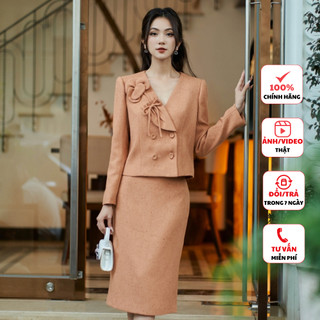 Chân váy dài nữ FIONA dáng ôm chân váy công sở thiết kế cao cấp classic F213522