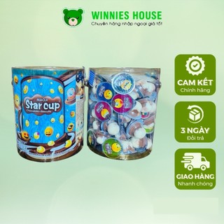 Hủ 100 bánh quy socola viên star cup thái lan 730gr