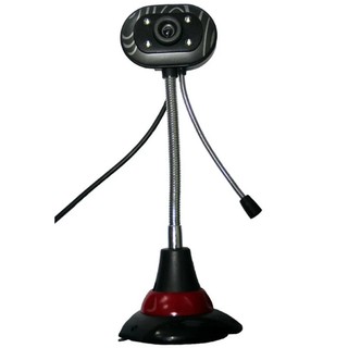 Webcam 4 đèn Rõ Nét Có Micro Chân Cao
