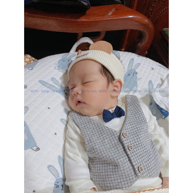 Bodysuit bộ body chip công tử HM hàng xuất siêu yêu cho bé trai