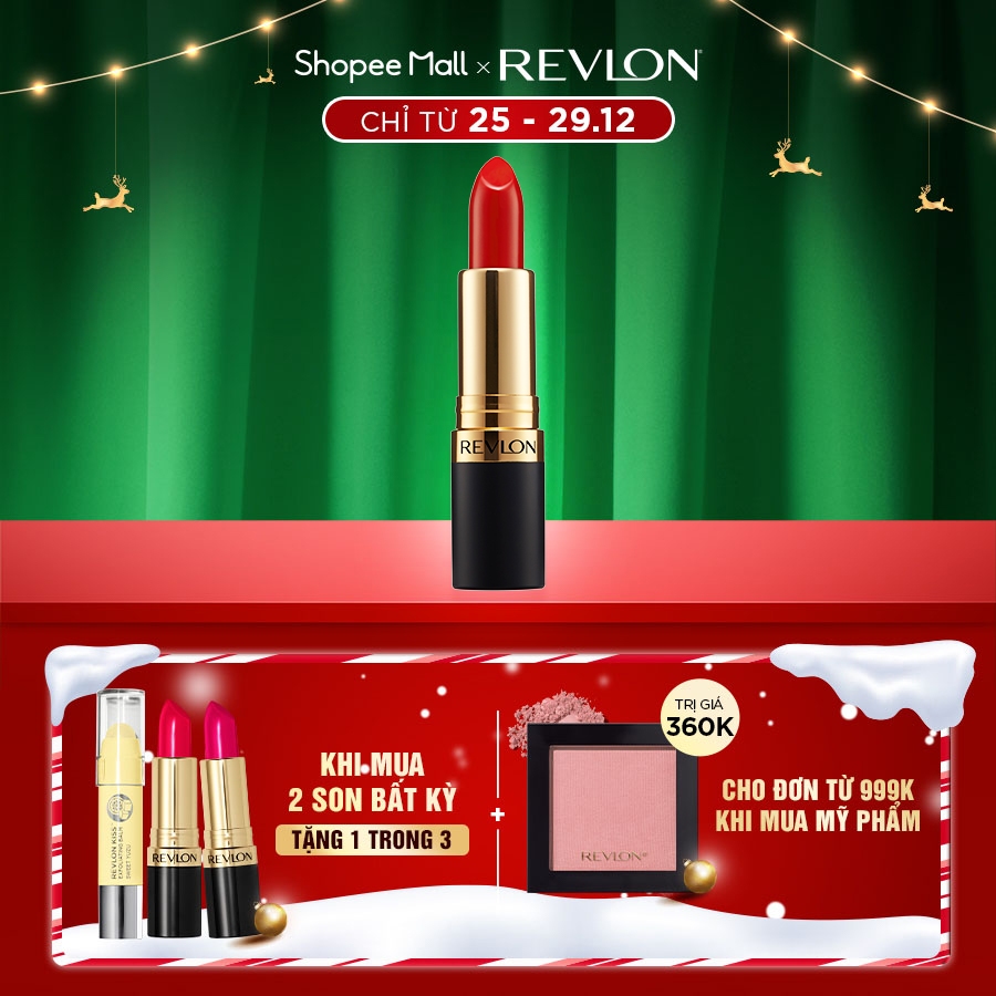 Son màu dưỡng môi Revlon Super Lustrous Lipstick 4.2g