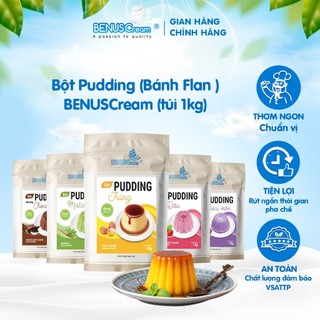 Bột Pudding (Bánh Flan ) 1kg - BENUSCream