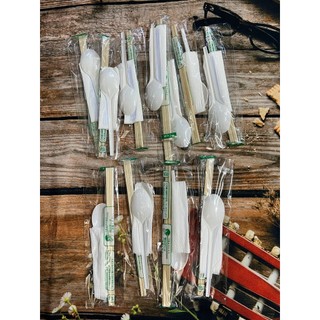 1.000 bộ muỗng đũa dùng 1 lần