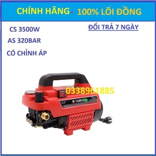 Máy Rửa Xe | Máy Rửa Xe Cao Áp Thái Lan| 3500W Có Rơ Le Tự Ngắt + Van Xả Khí.- Có van chỉnh áp