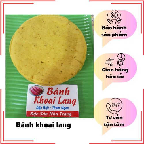 🥔 Bánh khoai lang Nha Trang, dẻo vàng thơm, gói 300g - Seavy 🥔