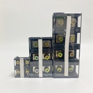 Cầu đấu điện 2p 3p 4p 60a 100a 150a 200a 300a 400a domino terminal