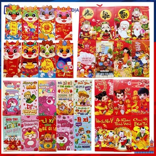 Bao lì xì tết 2024, lì xì rồng, lì xì hot trend