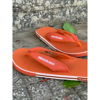 [ 2M Sneaker ] - Dép Sneaker Buzz Cam Da Chính Hãng